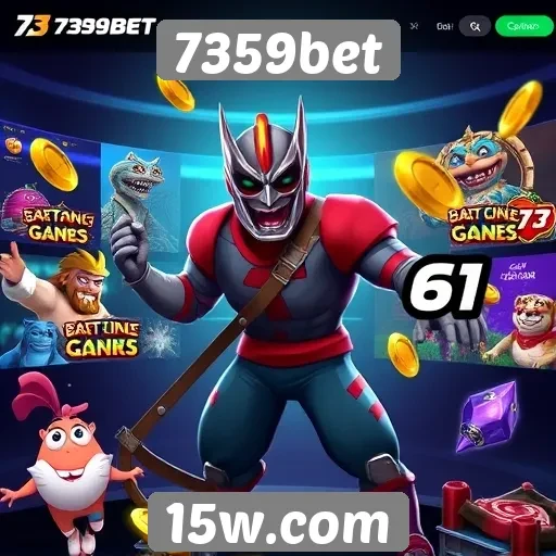 Variedade de jogos disponíveis no 7359bet